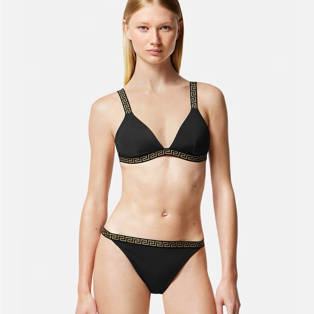 BNWT Versace Greca bikini set
